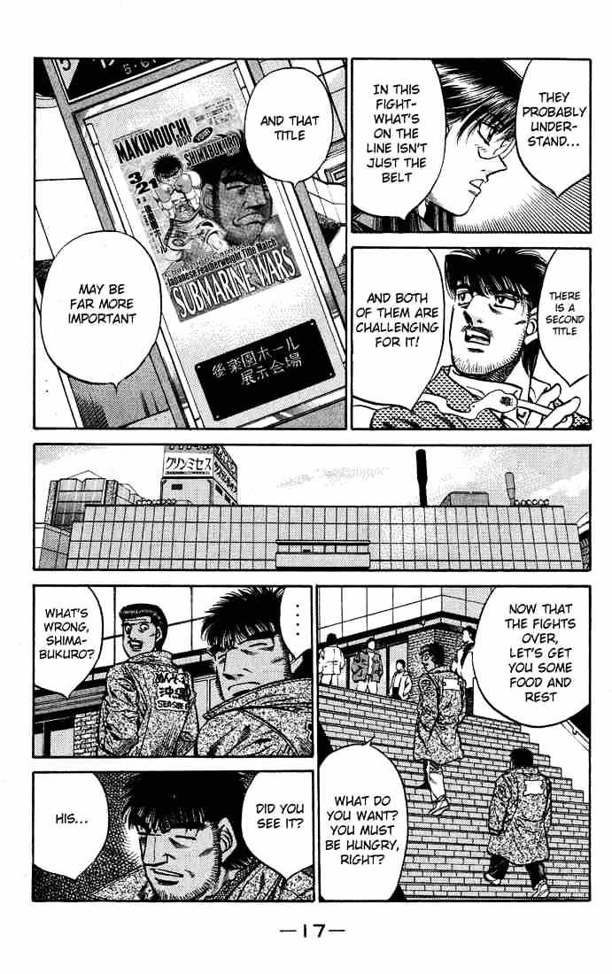 Hajime no Ippo: Fighting Spirit, Chapter 425 image 17